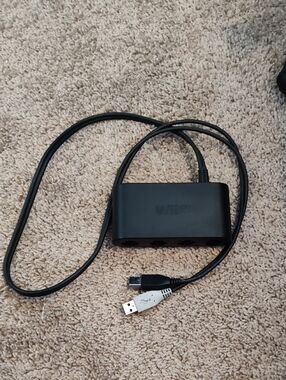 Nintendo Wii U GameCube Adapter - Black